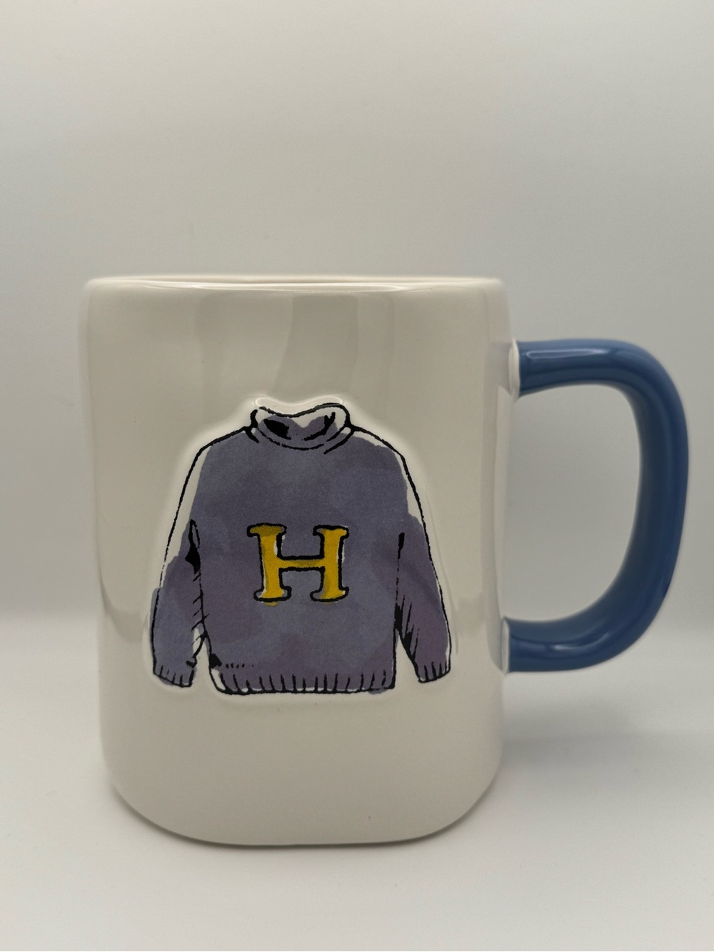 (Set of 2) Rae Dunn Harry Potter Coffee Mugs, Best Mates (Ron & Harry Sweaters) - Picture 2 of 11